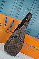 Слинг сумка через плечо бананка Louis Vuitton Луи Виттон ЛВ