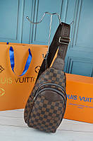 Сумка мужская слинг Louis Vuitton Луи ВиттонЛВ