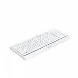 Клавіатура A4Tech FK15 (White) Fstyler Wired Keyboard USB, White, (US+Ukrainian+Ukrainian) - MegaLavka, фото 6