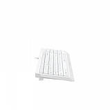 Клавіатура A4Tech FK15 (White) Fstyler Wired Keyboard USB, White, (US+Ukrainian+Ukrainian) - MegaLavka, фото 8