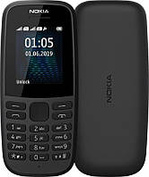 Кнопочный мобильный телефон Nokia 105 2019 Single Sim Black