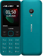 Кнопочный мобильный телефон Nokia 150 Dual SIM (TA-1235) Cyan