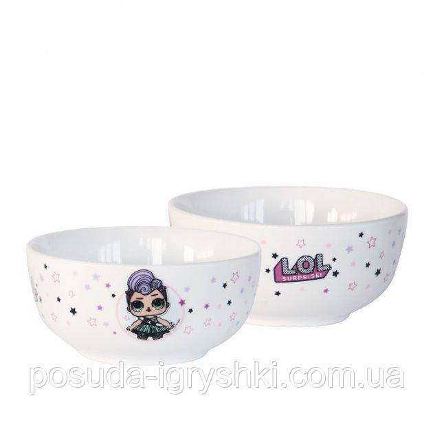 Піала порцеляновий L. O. L. Surprise! Miss Punk д. 13,0 см 500мл, фото 1