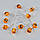 Гірлянда "Гарбузи на Хелловін" з led-підсвічуванням, 1.10 м, фото 3