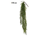 Растение искусственное декоративное Shishi "Висячие растения", зеленое; l 95 см