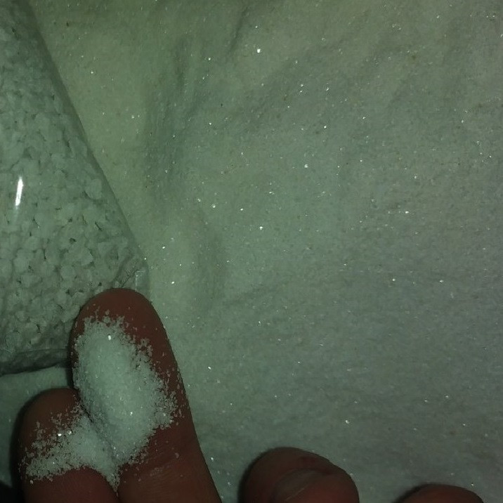 Белый мраморный песок 130 мкм (0.13мм). Упаковка 25 кг - фото 1 - id-p1487625398