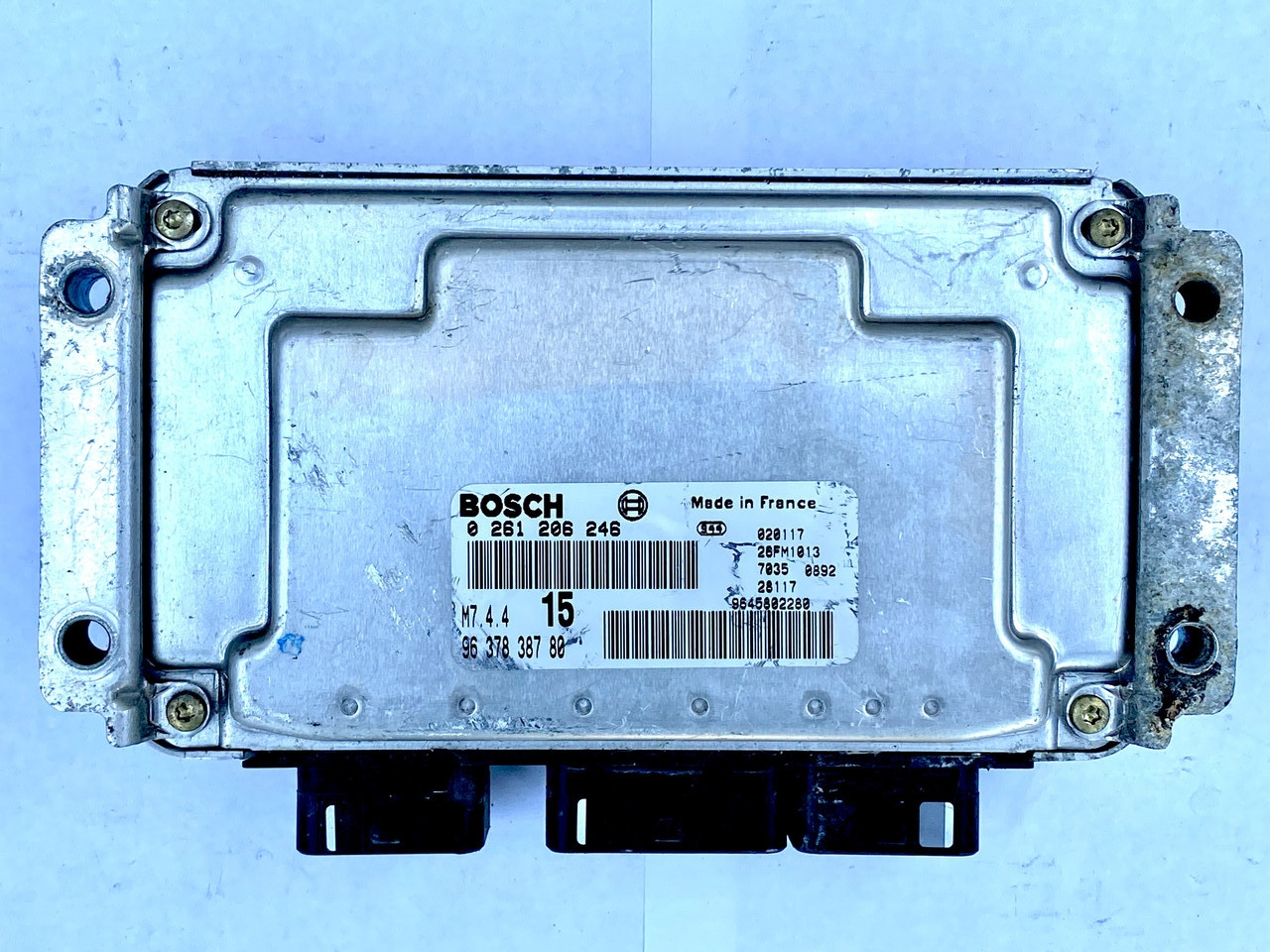 Блок керування двигуном Citroen, Peugeot 0261206246 / 0 261 206 246 Bocsh 9637838780, фото 1