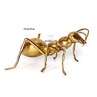 Фигурка декоративная Shishi "Золотой муравей"; l 22 см, h 9 см