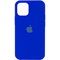 Силиконовый чехол с закрытым низом iPhone 12 Pro Max Silicon Case #40 Electric