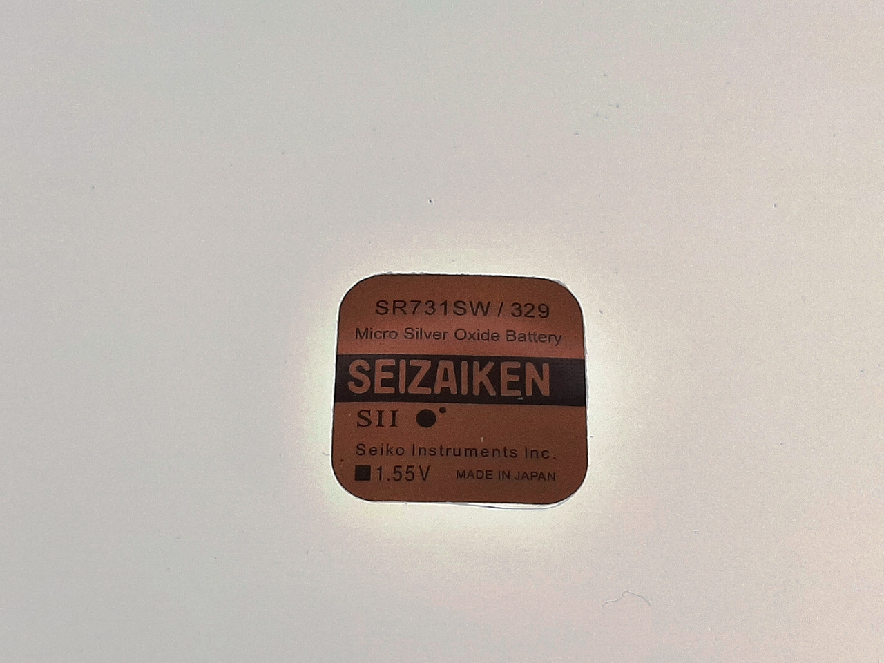 Батарейка SEIZAIKEN SR731SW 1.55V 36mAh Срібно-цинкова для годинників