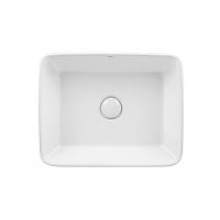 Раковина-чаша Qtap Tern 475х370х140 White с донным клапаном QT17112074W