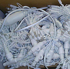 Вулична гірлянда Штора 2х2м, 8Вт 216LED IP44, RGВ різнобарвна Flash мерехтіння, фото 4