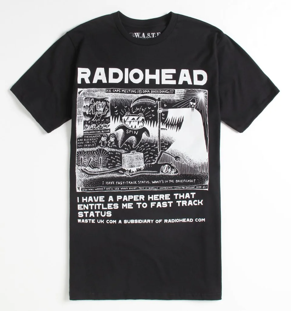 Футболка чорна LOYS Radiohead XS