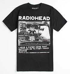 Футболка чорна LOYS Radiohead S