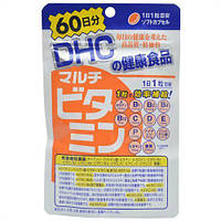 Японские мультивитамины DHC Multi - vitamin 60 шт