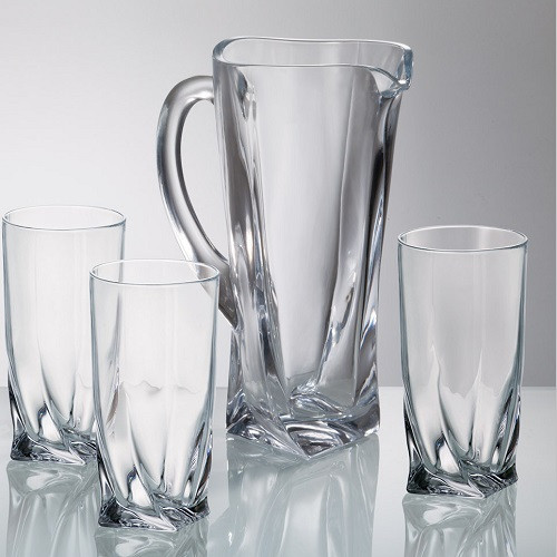 Набір для води Bohemia Quadro 7 предметів, фото 1