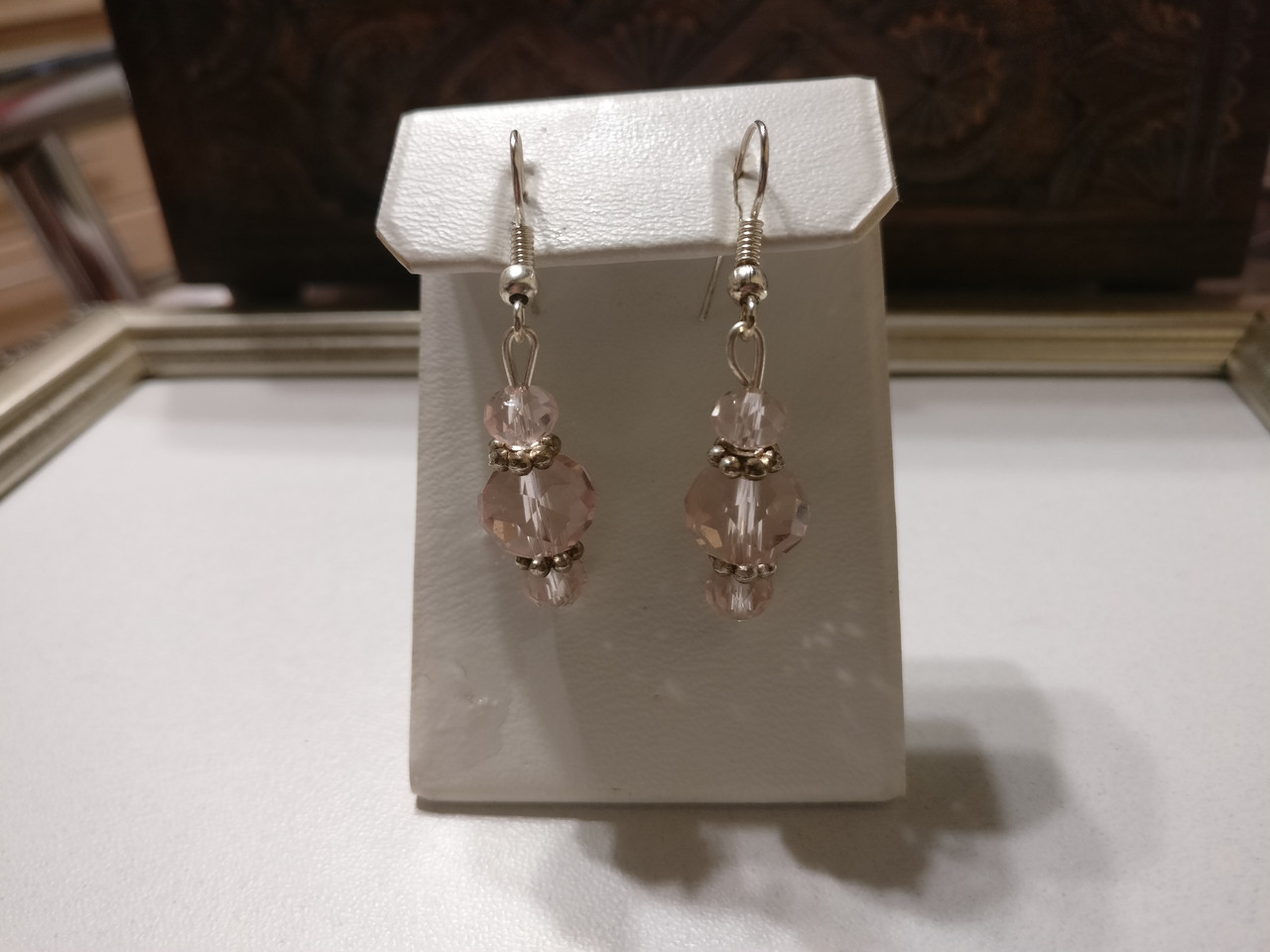 Сережки чеський кришталь