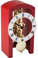 Настольные часы красного цвета с маятником Hermle 23015-360721