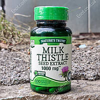 Екстракт розторопші Nature's Truth Milk Thistle 100 мг 100 капсул