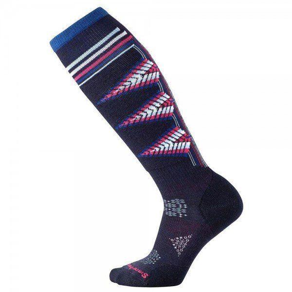 Шкарпетки жіночі Smartwool PhD Ski Light Pattern Deep Navy, р. S (SW 01331.092-S)