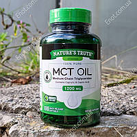 Масло МСТ Nature's Truth MCT Oil 1200 мг 100 гелевых капсул