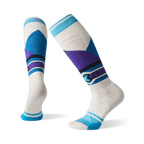 Шкарпетки жіночі Smartwool Women's PhD Ski Light Elite Pattern, Moonbeam, M (SW 01453.A81-M), фото 1