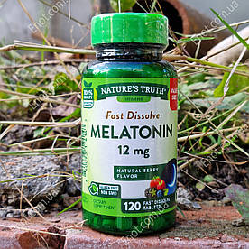 Мелатонін Nature's Truth Melatonin 12 мг 120 таблеток