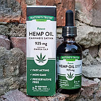 Конопляное масло + Омега 3, 6, 9 Nature's Truth Hemp Seed Oil 925 mg (contains Omega 3, 6, 9) 59 мл