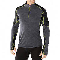 Термофутболка мужская Smartwool PhD Light 1/4 Zip Charcoal, р.XS (SW 14014.003-XS)