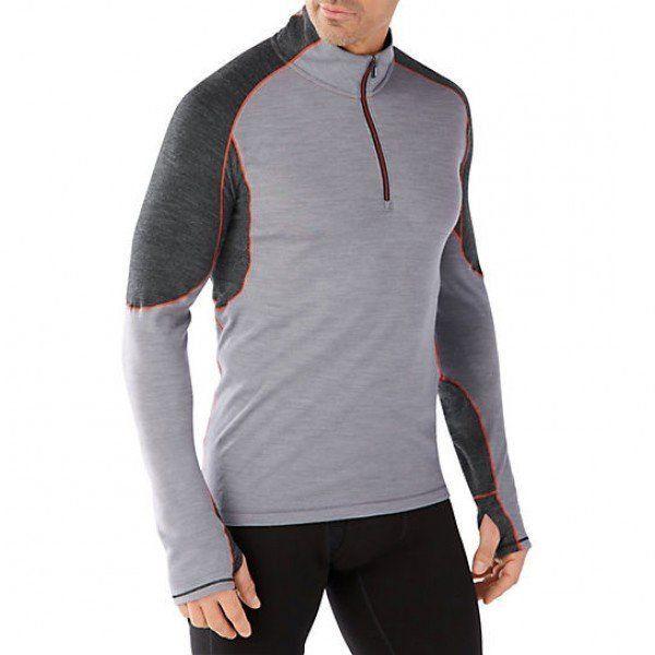 Термофутболка чоловіча Smartwool PhD Light 1/4 Zip Light Gray, р.XL (SW 14014.039-XL)