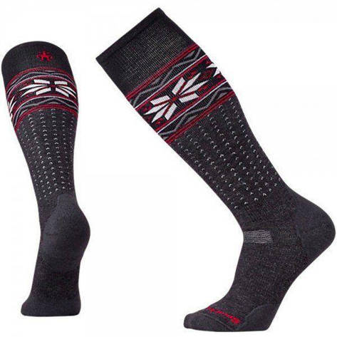 Шкарпетки чоловічі Smartwool PhD Slopestyle Medium Wenke Charcoal, р. M (SW 15040.003-M), фото 1