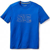 Футболка мужская Smartwool Merino 150 Backpacker's Tee Bright Blue, р.S (SW 16048.378-S)