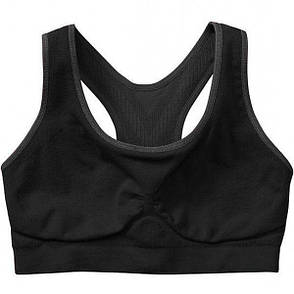 Топ жіночий Smartwool PhD Seamless Racerback Bra Black, р. S (SW SO160.001-S), фото 2