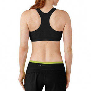 Топ жіночий Smartwool PhD Seamless Racerback Bra Black, р. S (SW SO160.001-S), фото 3