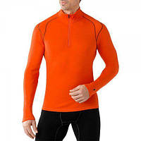 Термофутболка мужская Smartwool NTS Mid 250 Zip T Bright Orange, р.L (SW SS603.825-L)