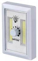 Светильник с регулятор COB light switch на батарейках Фонарь-ночник (5446)