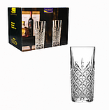 Набір високих стаканів Helios Оксфорд 330мл 6шт (5405), фото 4