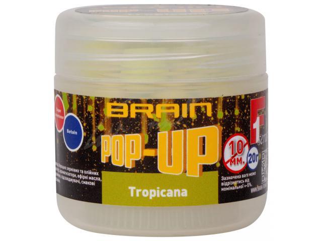 Бойли Brain Pop-Up F1 Tropicana (манго) 10 mm 20g