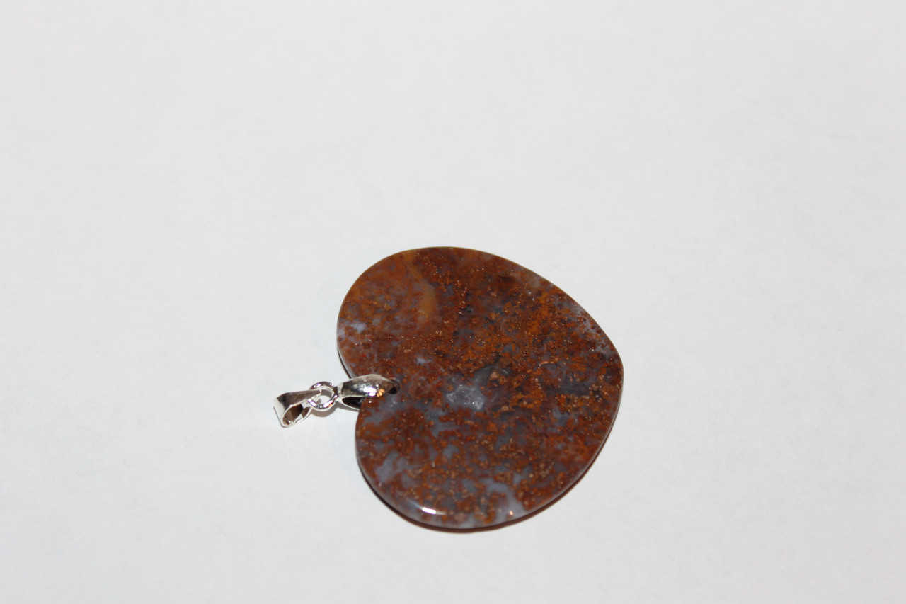 Дендритовый агат натуральний кулон. Кулон з агатом, фото 1