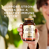 Кальцій, Магній і Цинк SOLGAR Calcium Magnesium plus Zinc 100 таблеток, фото 3
