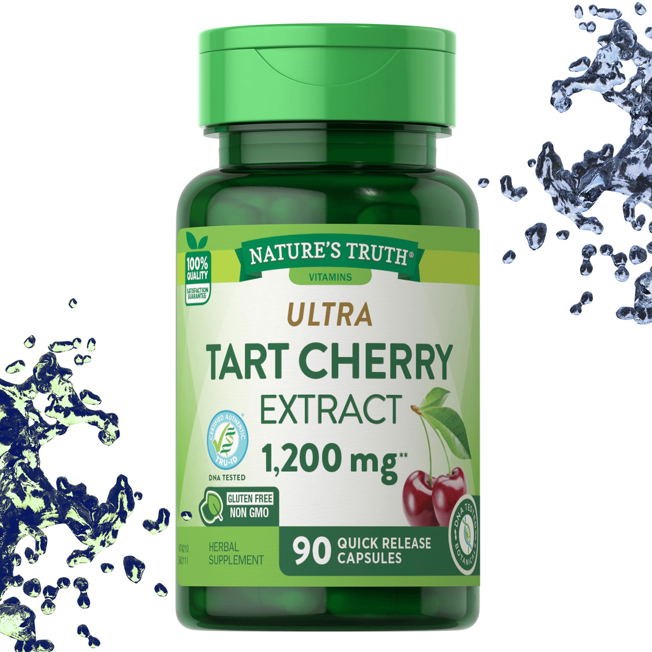 Екстракт Терпкої Вишні Nature's Truth Tart Cherry Extract 1200 мг 90 капсул, фото 1