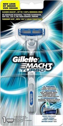 Станок для гоління Gillette Mach3 Turbo + 1 касета