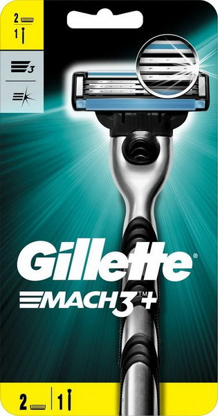 Станок для гоління Gillette Mach3+ +2 касети