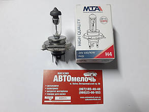 Лампа галогенна MTA H4 24V 100/90W