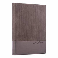Щоденник недатований Leo Planner Velvet А5 352 аркушів сірий (252032)