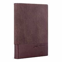 Щоденник недатований Leo Planner Velvet А5 352 аркушів коричневий (252033)