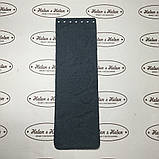 Клапан для сумки вузький. "Руни". Джинс (Бірюза), фото 3