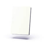 Алюмінієва композитна панель White 9010 1250х5800х3мм 0.21/0.21 матовий колір