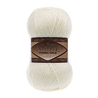 Alize Angora Gold Simli кремовый №01