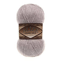 Alize Angora Gold Simli серая роза №163